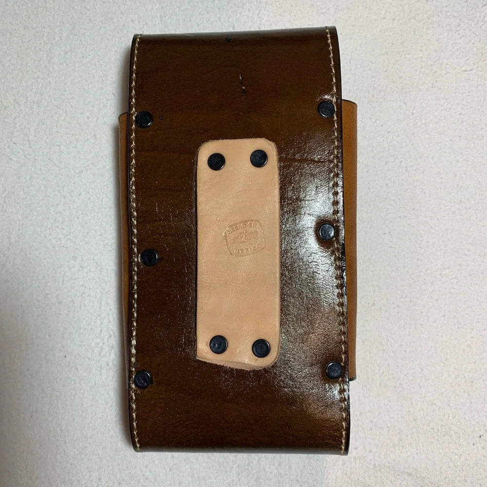 WESTERN LEATHER CELL PHONE CASE, FUNDA VAQUERA DE‎ CUERO COWBOY RODEO PHONE CASE